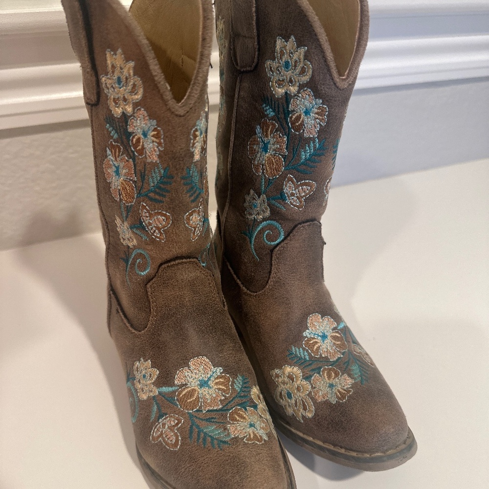 Girls Roper Boots